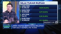 Belum Berhenti Menguat, Rupiah Tembus 13.500-an Per Dolar AS