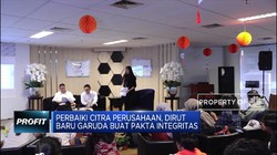 Perbaiki Citra Garuda, Dirut Baru Buat Pakta Integritas
