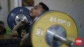 Eko Yuli Irawan telah memberikan medali bagi Indonesia dalam tiga Olimpiade terakhir dengan catatan satu perak dan dua perunggu. (CNN Indonesia/Adhi Wicaksono)