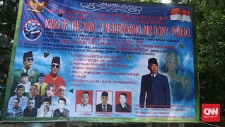 Polisi Periksa Pemasang Spanduk King of The King di Tangerang