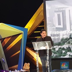 Erick Thohir Ungkap Fokus Bisnis Telkom & 'Robot AI' di BUMN