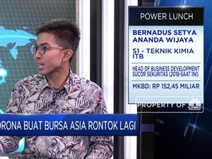 Lagi, Virus Corona Buat IHSG Rontok Lagi