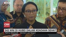 VIDEO: 243 WNI di Hubei dan Wuhan dalam Keadaan Sehat