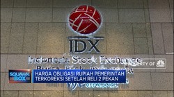 Sempat Reli, Harga Obligasi Rupiah Pemerintah Kini Terkoreksi