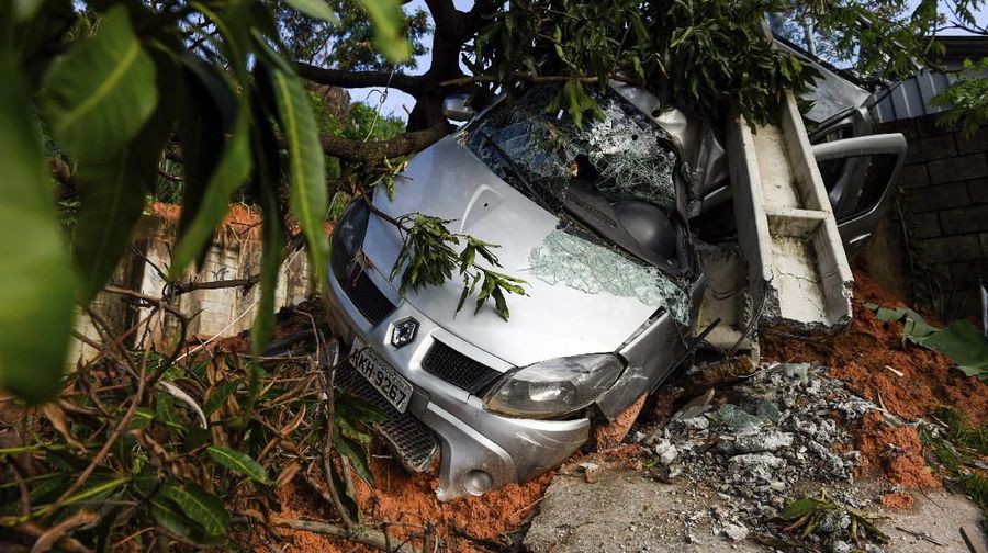 Banjir dan longsor terjadi di Brasil, Senin (27/1/2020) waktu setempat. Musibah itu menyebabkan 54 orang tewas, dan 18 orang hilang.