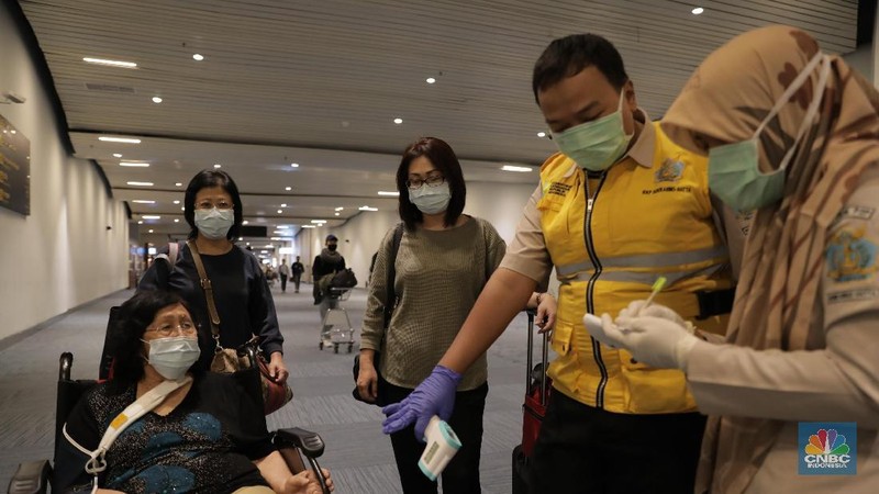 Pencegahan Virus Corona dilakukan di Bandara Soetta dengan penjagaan 24 Jam.