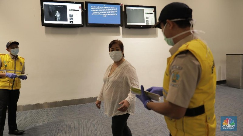 Pencegahan Virus Corona dilakukan di Bandara Soetta dengan penjagaan 24 Jam.