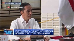 Begini Gaya Jokowi Pimpin Ratas di Bawah Kapal Selam