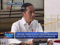 Begini Gaya Jokowi Pimpin Ratas di Bawah Kapal Selam