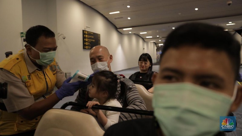 Pencegahan Virus Corona dilakukan di Bandara Soetta dengan penjagaan 24 Jam.