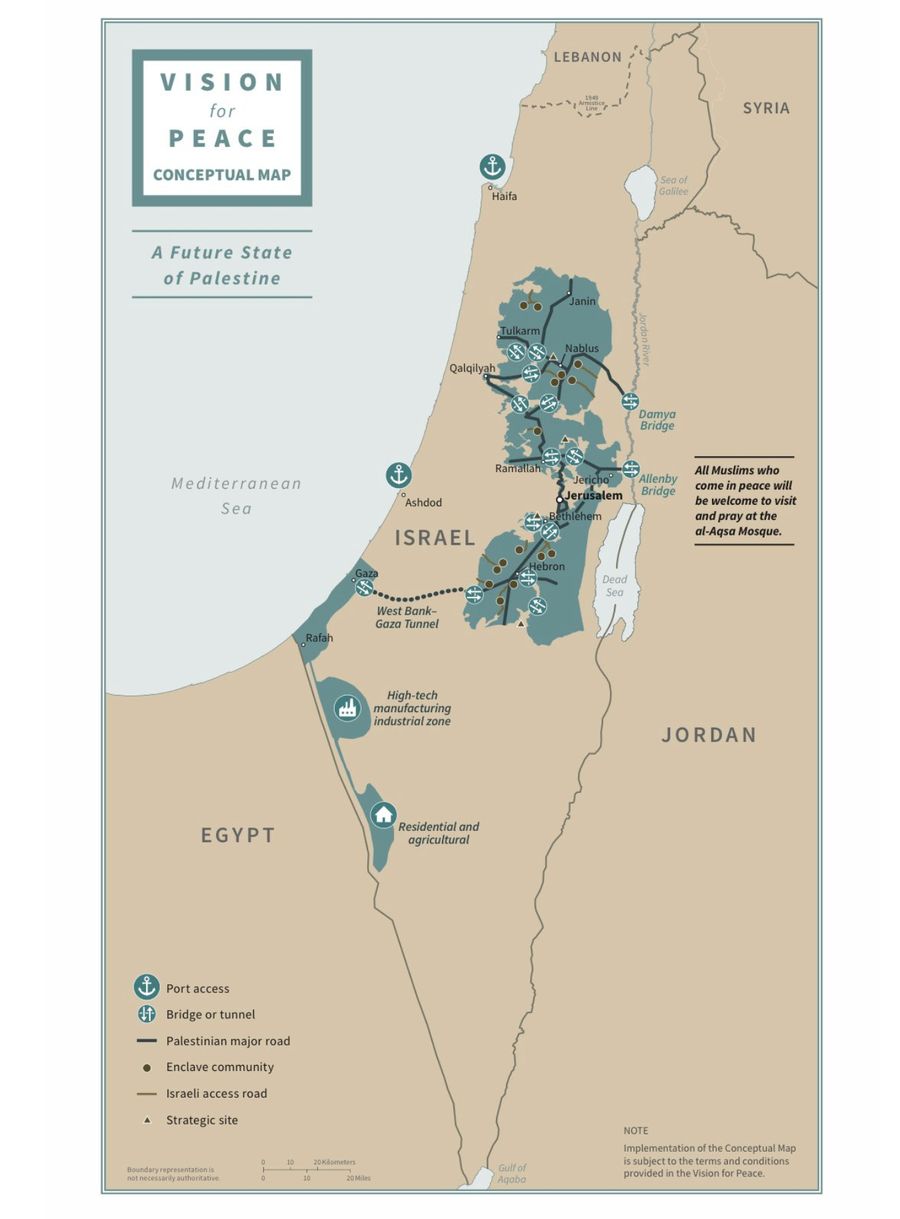 Ini Isi Proposal Damai Trump-Israel Buat Negara Palestina