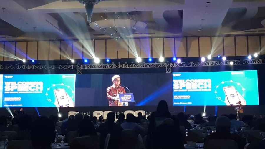 Bahkan transaksi perbankan di cabang BRI saat ini tak lebih dari 10% dari total transaksi.