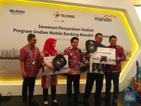 Cuma 6 Bulan, Beli Pulsa Telkomsel via Mandiri Tembus Rp3,9 T