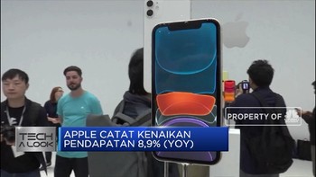 Naik 8,9% (YOY), Apple Raup Cuan USD 91,82 M