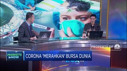 Khawatir Corona Picu Perlambatan, Bursa Dunia 'Memerah'