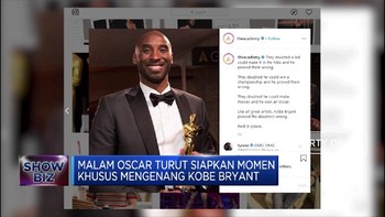 Oscar Awards Siapkan Momen Khusus Mengenang Kobe Bryant
