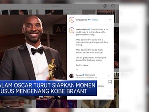 Oscar Awards Siapkan Momen Khusus Mengenang Kobe Bryant