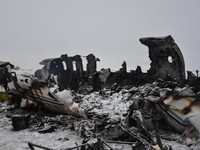 Hangus Terbakar, Ini Kondisi Pesawat AS Jatuh di Afghanistan