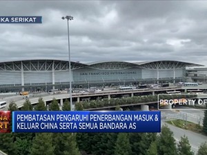 AS Mau Tutup Semua Penerbangan Rute China, Kenapa Ya?