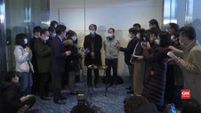VIDEO: 206 Warga Jepang dari Wuhan Tiba di Tokyo