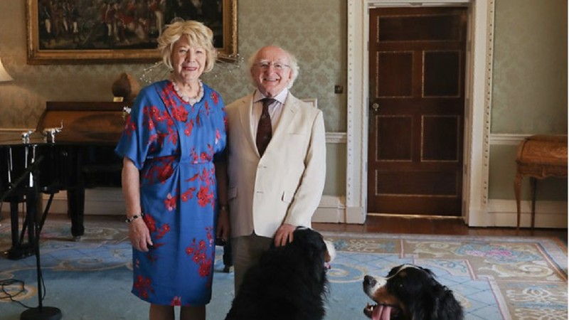 Usia 78 tahun yang merupakan Presiden yang ke 9 menjabat sejak 11 November 2011 menggantikan Mary McAleese.
