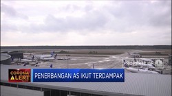 Gara-gara Corona, Penerbangan AS Turut Terhambat