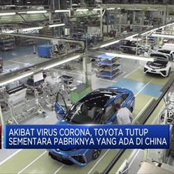 Dampak Corona, Toyota Tutup Sementara Pabriknya di China