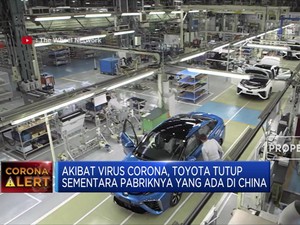 Dampak Corona, Toyota Tutup Sementara Pabriknya di China