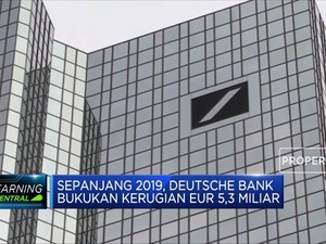 Deutsche Bank Bukukan Kerugian EUR 5,3 Miliar di 2019