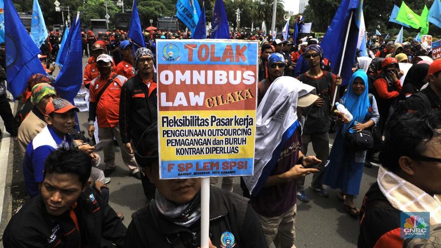 Buruh dikabarkan akan menggelar aksi Rabu (12/2/2020) ini.