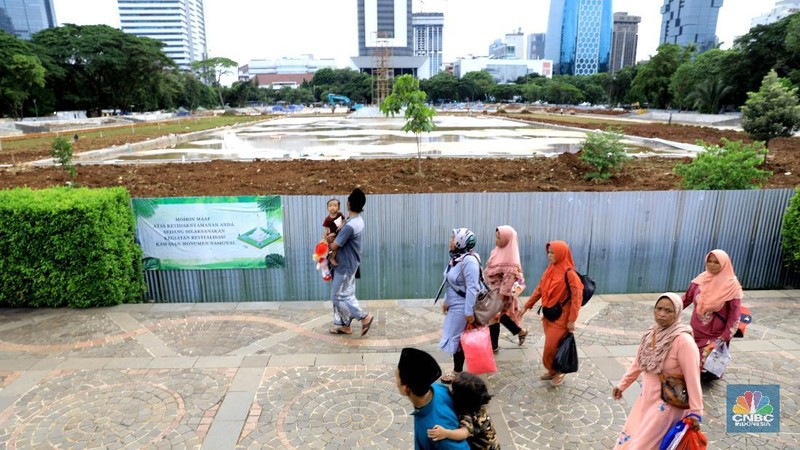 Pekerjaan proyek revitalisasi sudah dikerjakan mencapai 88-90 persen. Pengerjaan ditargetkan selesai pada 15 Februari 2020 sesuai dengan kontrak perpanjangan.