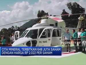 Cita Mineral Siap Gelar Rights Issue