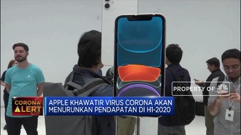 Apple Khawatir Corona Turunkan Pendapatannya pada H1-2020