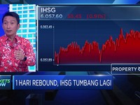 1 Hari Rebound, IHSG Tumbang Lagi
