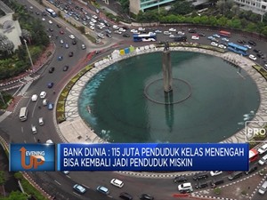 Bank Dunia: 115 Juta Penduduk RI Rentan Kembali Miskin