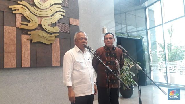 Ketua KPK Sambangi Kantor Kementerian PUPR, Ada Apa? - CNBC Indonesia