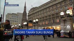 Ramal Ekonomi Inggris Murung, BOE Malah Tahan Suku Bunga