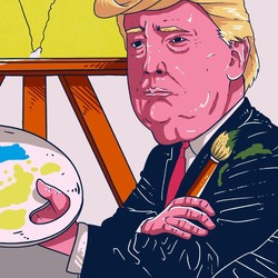 Kala Trump Lukis Peta Damai Israel & Palestina