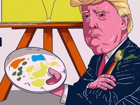 Kala Trump Lukis Peta Damai Israel & Palestina