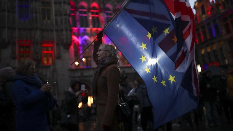 Belgia membuat perayaan persahabatan antara Inggris dan Uni Eropa (Brexit) dengan nama 