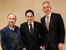 Erick Thohir Temui Tony Blair & Bos Softbank di Jepang