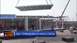 China Kebut Bangun RS Khusus Pasien Corona