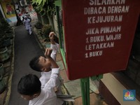 Mengintip Geliat Kampung Literasi di Jatipulo Jakarta Barat