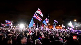VIDEO: Warga Inggris Rayakan Keberhasilan Brexit
