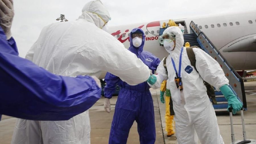 Dampak menyebarnya virus corona dari Wuhan, China, memang membuat pemerintah memutuskan untuk menyetop semua penerbangan ke China.