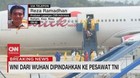 VIDEO: Proses Pemindahan WNI Dari Wuhan ke Pesawat TNI