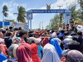 Warga Natuna Demo Adang Kedatangan WNI dari Wuhan