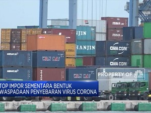 Pemerintah Setop Impor Sementara Makanan dan Minuman China