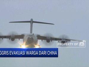 Inggris Evakuasi 83 Warganya dari China