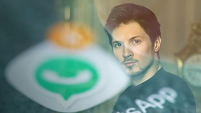 cover topik: WhatsApp Dibajak & Kritik Pedas Bos Telegram cover topik/WhatsApp Dibajak & Kritik Pedas Bos Telegram/Aristya Rahadian Krisabella